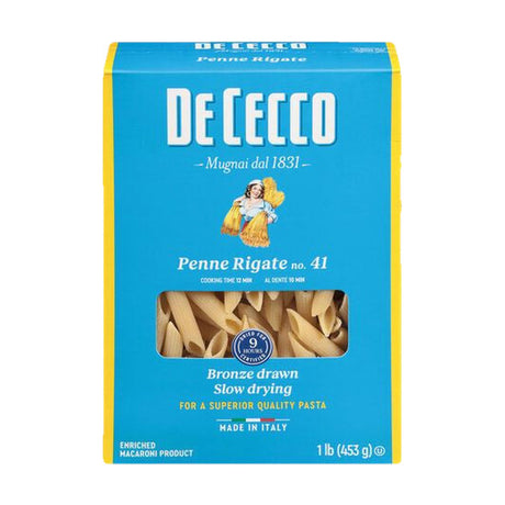 De Cecco Penne Rigate, No. 41, 1 lb