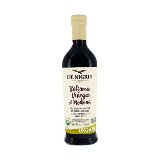 Denigris Organic Balsamic Vinegar 500 ml - front of pack