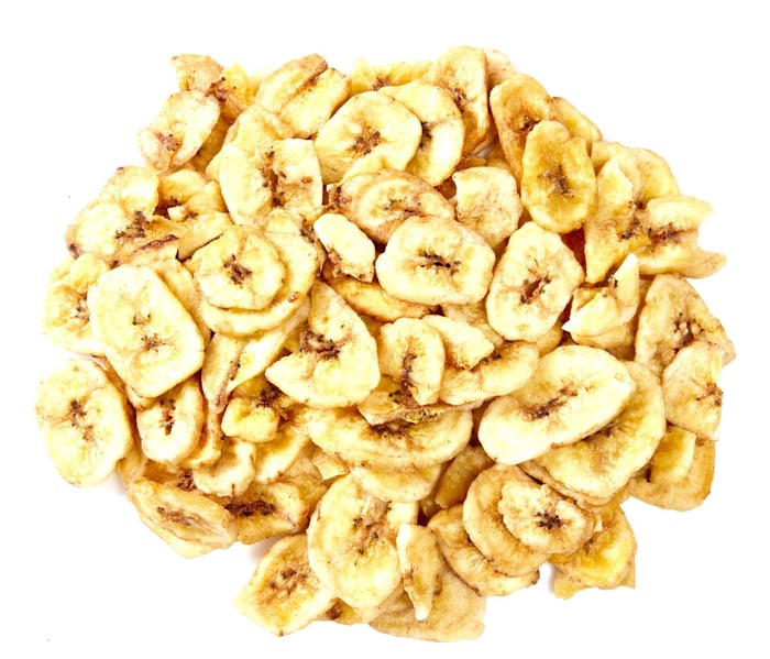 Premium Natural Dried Banana Slices