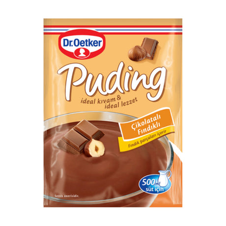 DR. Oetker Pudding with Chocolate and Hazelnut, 102 g