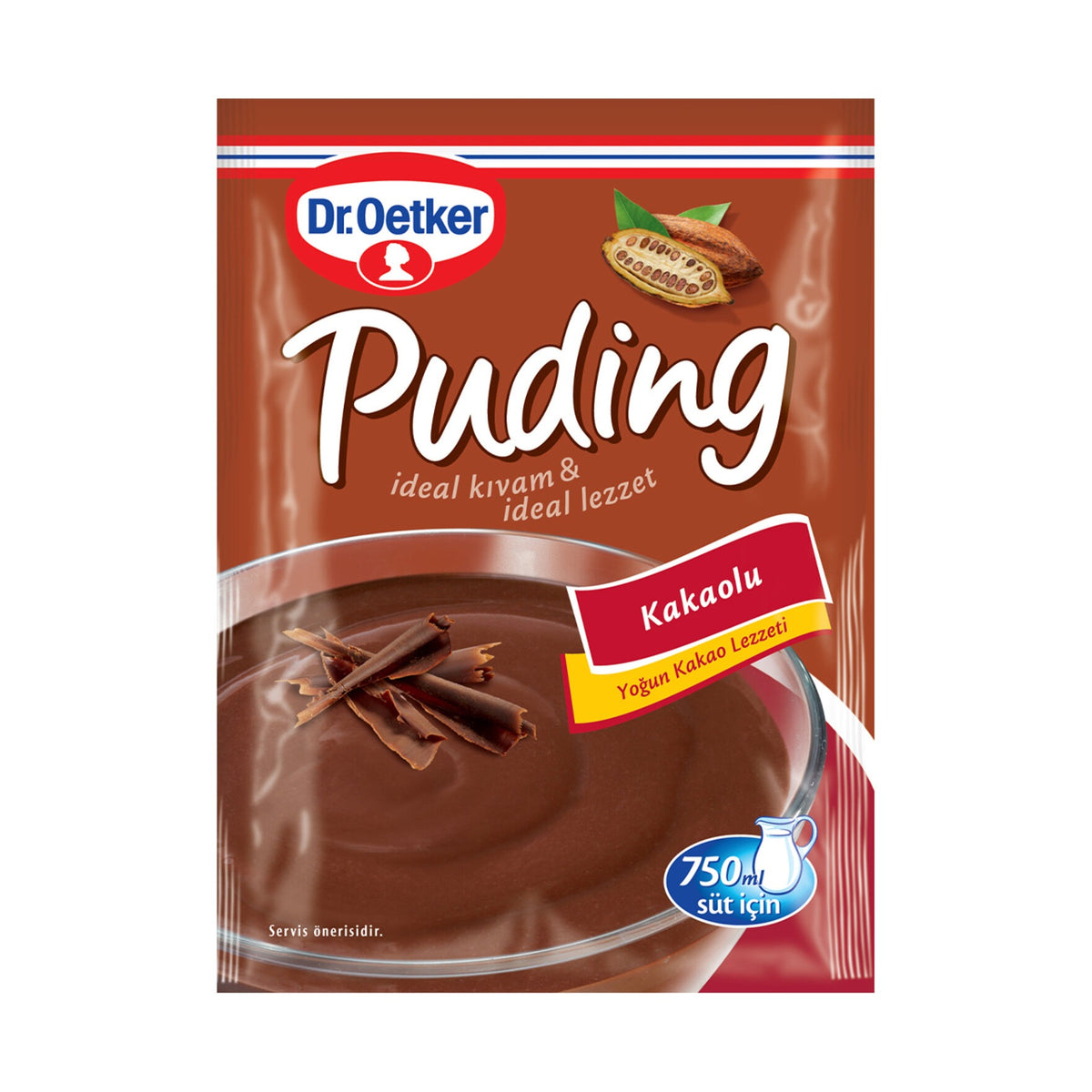 Dr Oetker Puding with Cocoa 147 g - front of pack