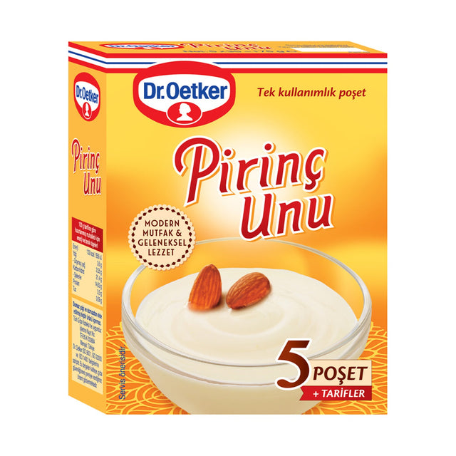Dr Oetker Rice Flour 5x35 g - front of pack