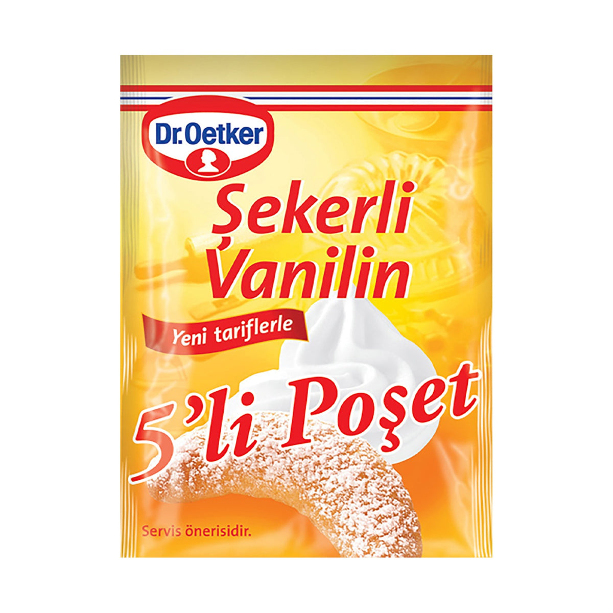 Dr Oetker Vanilin 5pk 25 g - front of pack