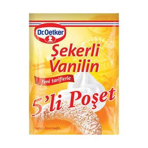 Dr Oetker Vanilin 5pk 25 g - front of pack