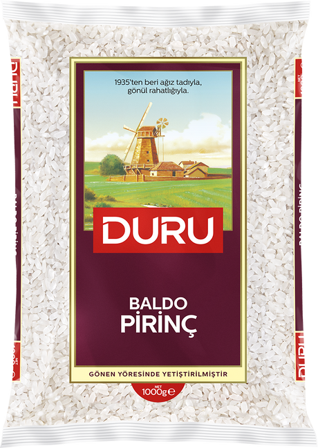 Duru Baldo Pirinc Rice - 1 Kilogram - front of pack