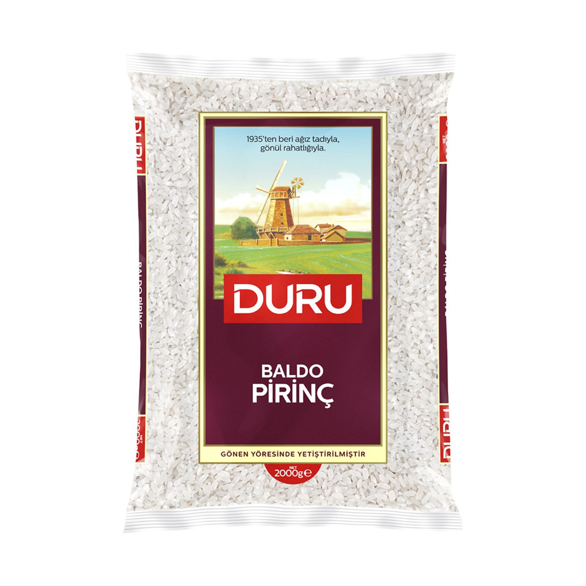 Duru Baldo Rice 2 kg - front of pack