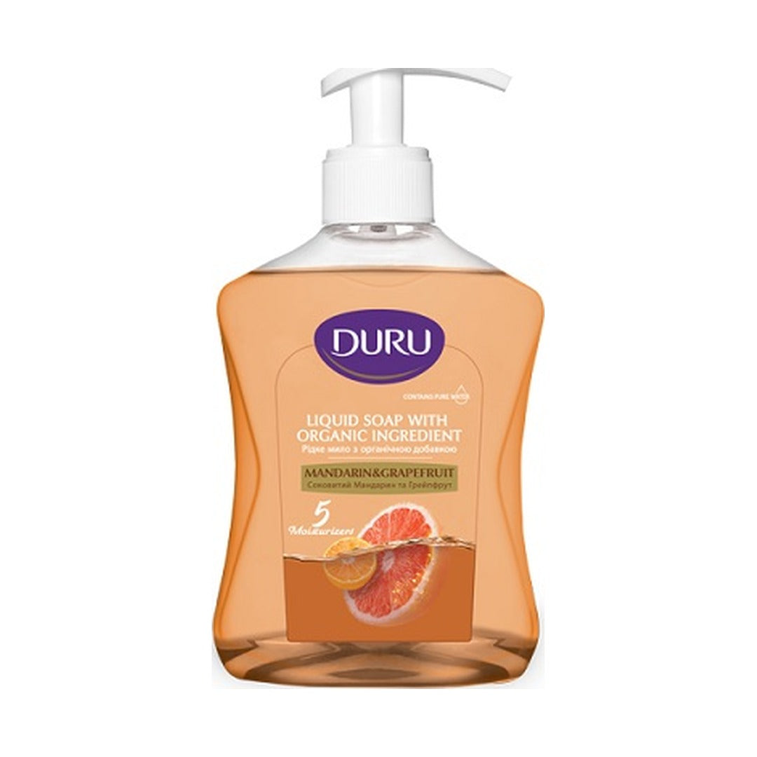 Duru Liquid Soap Mandarin & Grapefruit 300 ml - front of pack