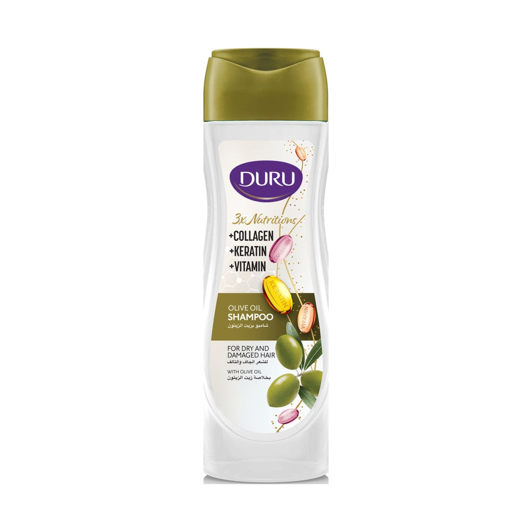 Duru Olive Oil Shampoo for Dry and Damaged Hair 600 ml
