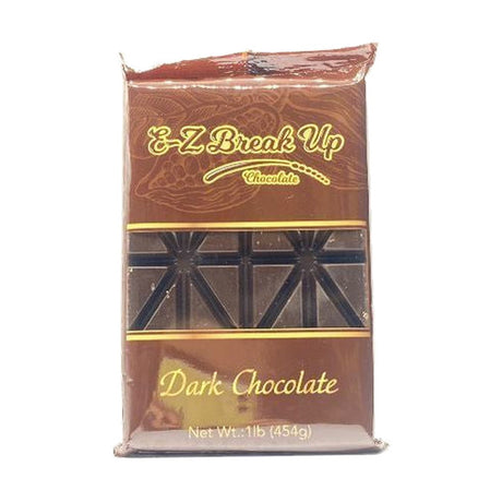 E-Z Break Up Chocolate, Dark Chocolate, 1 lb