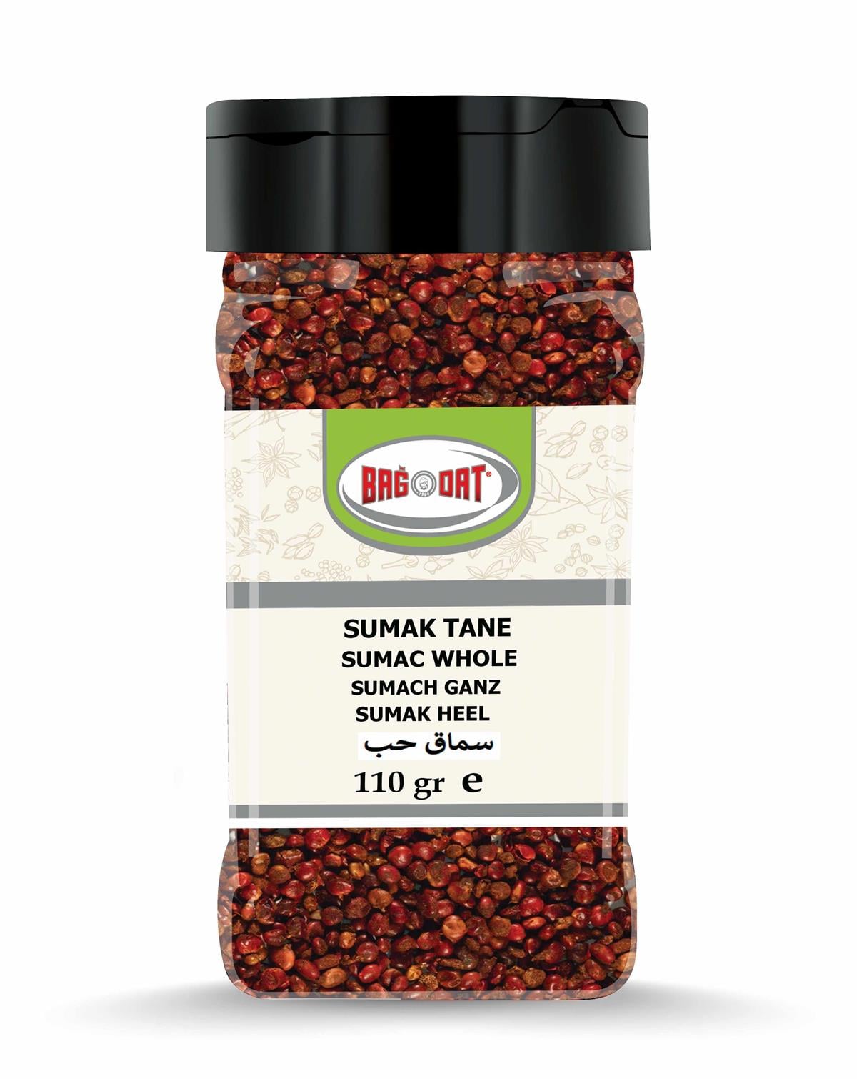 Premium Whole Sumac Spice Berries - 110 gr