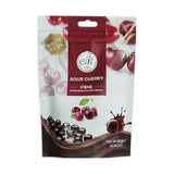 Elit Dark Chocolate Covered Sour Cherry Dragees 125 g - front of pack