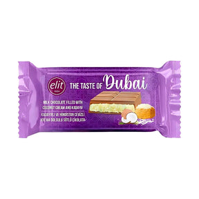 Elit Dubai Chocolate Coconut 90 g - front of pack