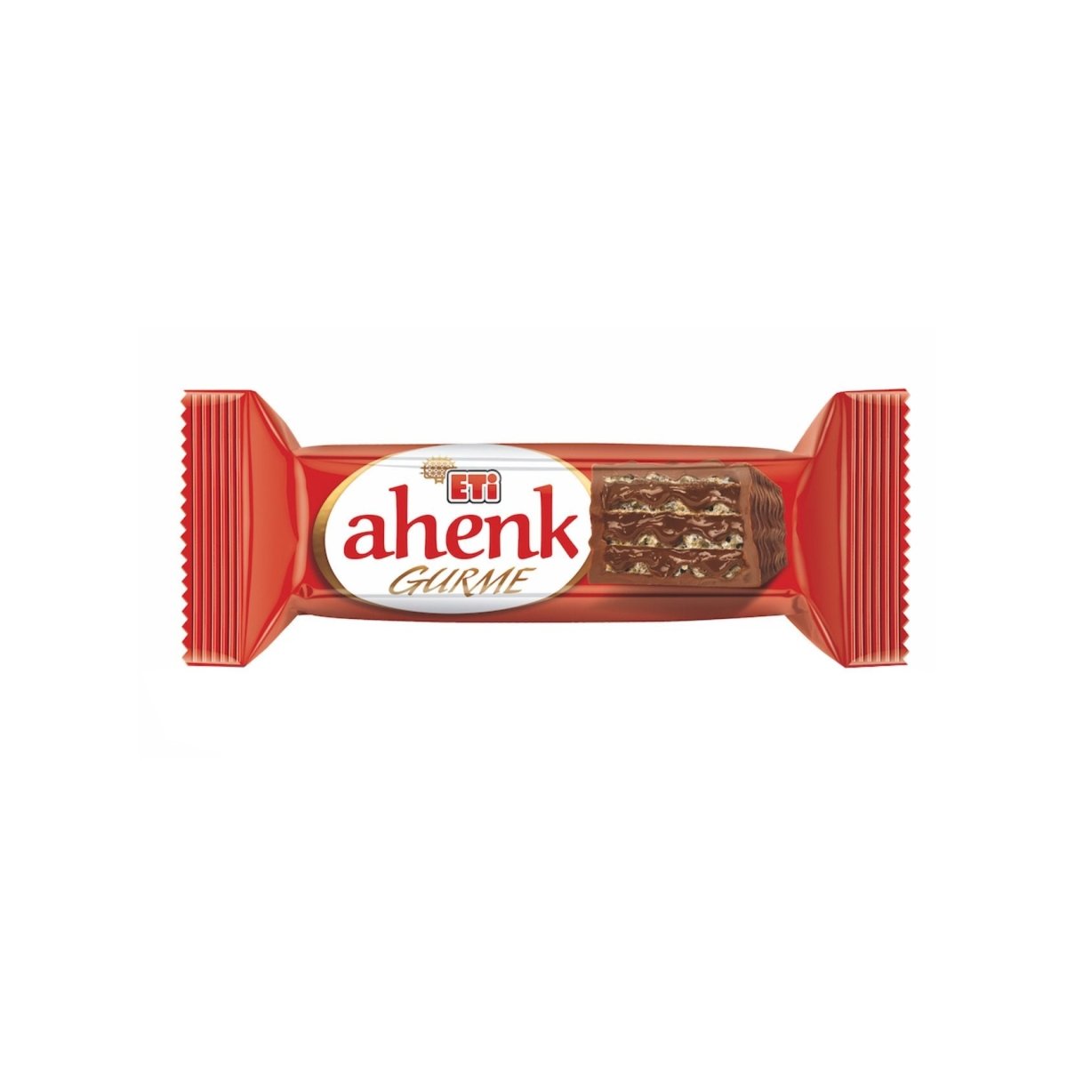 Eti Ahenk Gurme Chocolate Covered Hazelnut Cream Wafer - 50g