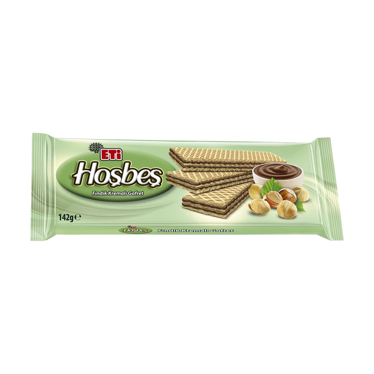 Eti Hoşbeş Hazelnut Cream Wafer - 142 g