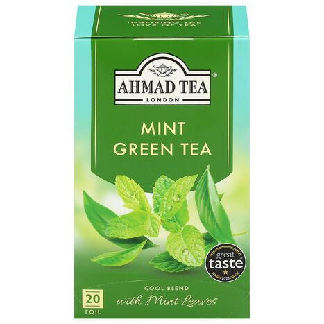 Ahmad Tea Tea Bags Mint Green Tea - 20 x 2 Gram Bags