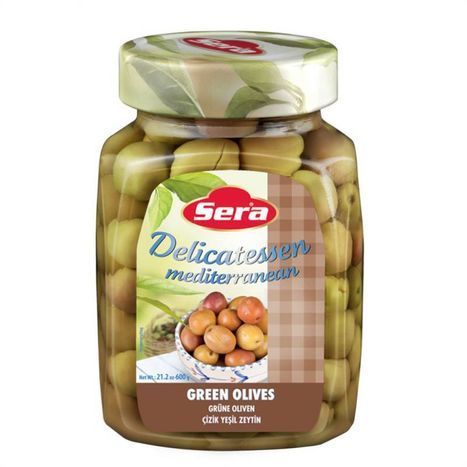Sera Scratched Green Olives - 720 Grams