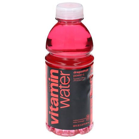 Vitaminwater Dragonfruit Power-C Water Beverage - 20 Fluid Ounces