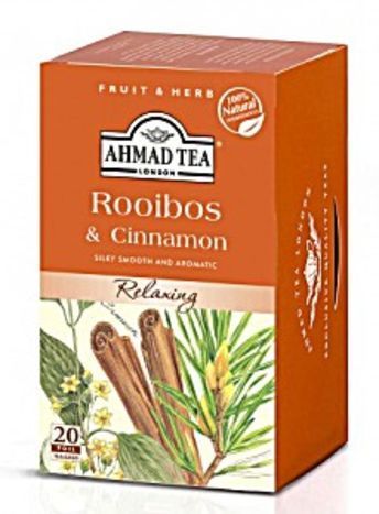 Ahmad Tea, Relaxing, Rooibos & Cinnamon - 20 Tea Bags