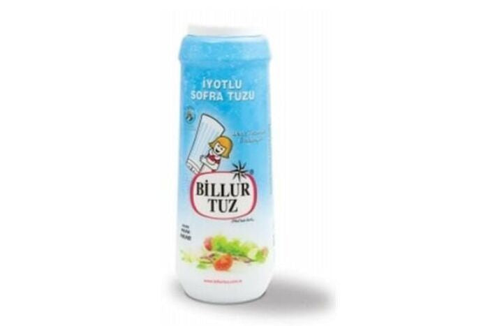 Billur Salt Refined Iodized Table Salt - 500 Grams