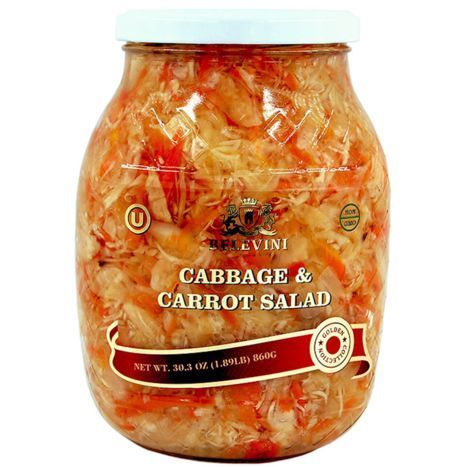 Belevini Cabbage & Carrot Salad - 30.3 Ounces