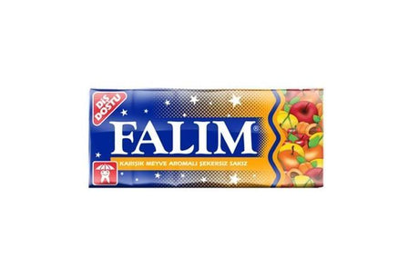 Falim Mixed Fruit Aromated Sugar Free Chewing Gum - 7 Grams