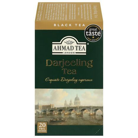 Ahmad Tea Tea Bags Darjeeling Tea Black Tea - 20 x 2 Gram Bags