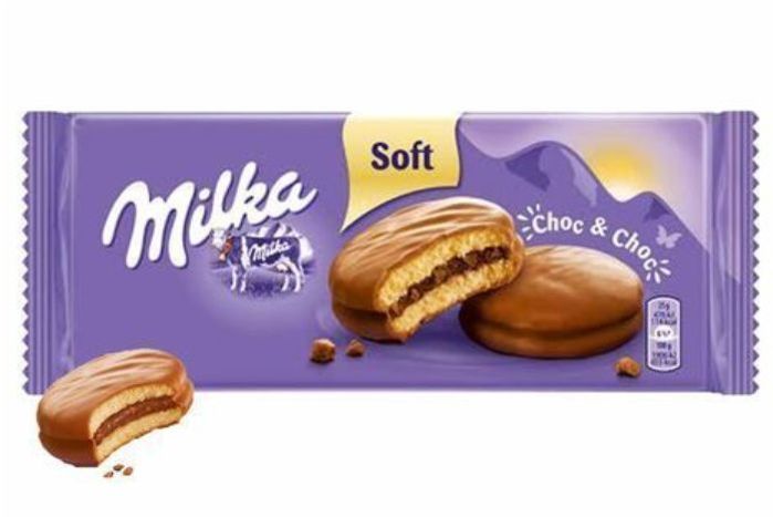 Milka Soft Choc and Chocolate Cookies - 150 Grams