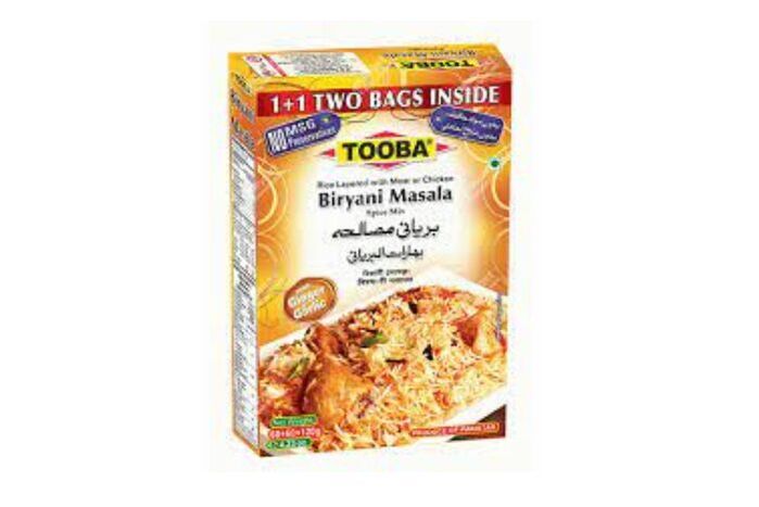 Tooba Bombay Biryani Masala - 120 Grams