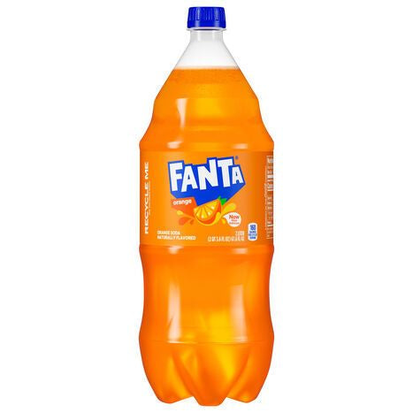 Fanta Soda, Orange - 2 Liters