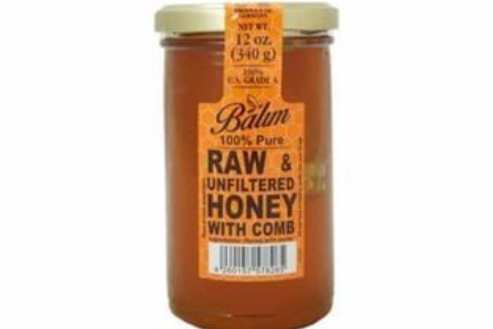 Balim Raw Unfiltered Comb and Honey - 340 Grams
