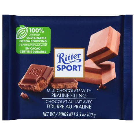 Ritter Sport Milk Chocolate - 3.5 Ounces