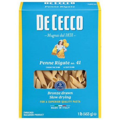 De Cecco Penne Rigate, No. 41 - 1 Pound