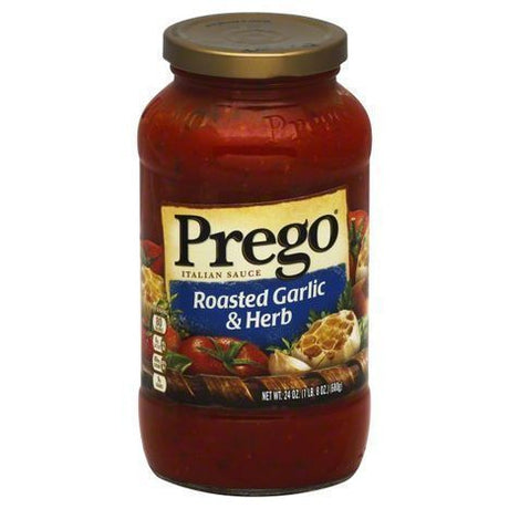 Prego Italian Sauce, Roasted Garlic & Herb - 26 Ounces