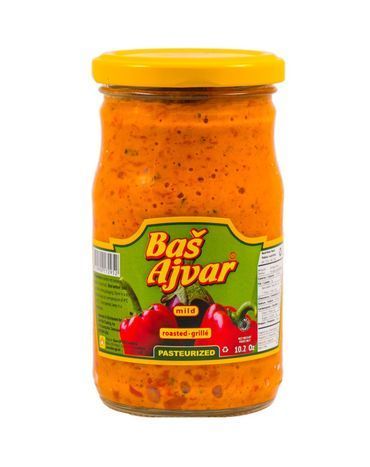 Bas Ajvar Mild Pepper Paste - 10.2 Ounces