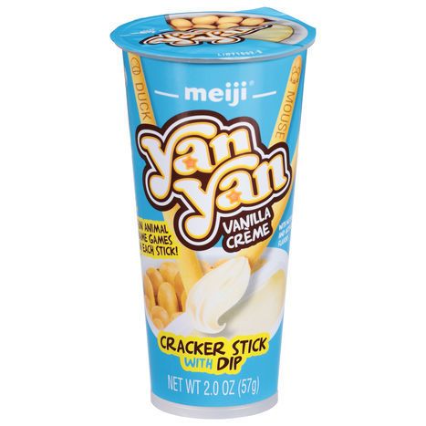 Meiji Cracker Stick, Vanilla Creme - 2 Ounces