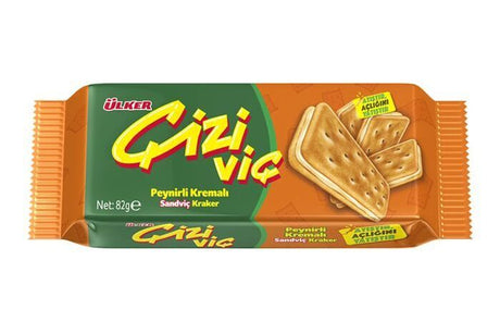 Ulker Cizi Sandwich Crakers - 82 Grams