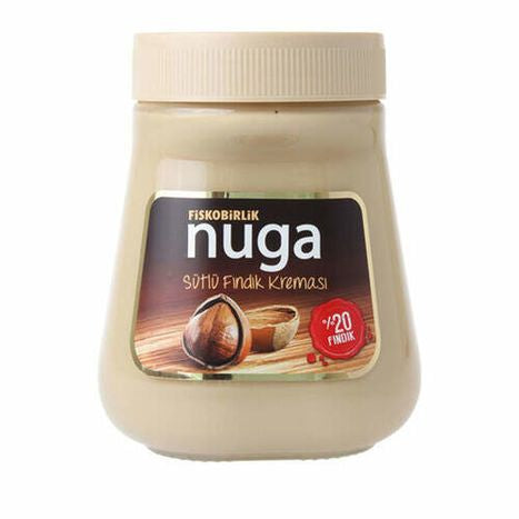 Fiskobirlik Nuga Milk Hazelnut Cream - 350 Grams