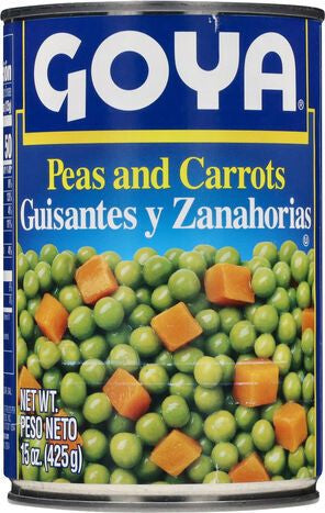 Goya Peas and Carrots - 15 Ounces