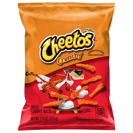 Cheetos Crunchy Cheese Flavored Snacks - 2.75 Ounces