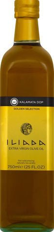 Iliada Olive Oil, Extra Virgin - 25 Fluid Ounces