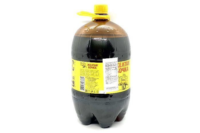 Kvas Yellow Barrel Soft Drink - 2.5 Liters