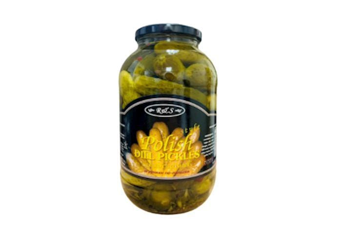 R&S Polish Style Pickled Cucumbers - 32 Fluid Ounces