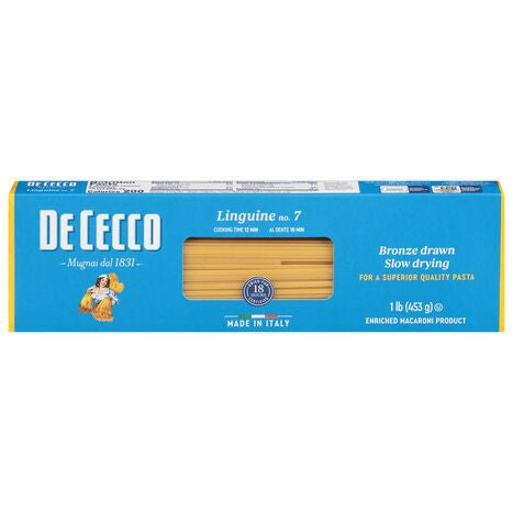 De Cecco Linguine, No. 7 - 1 Pound