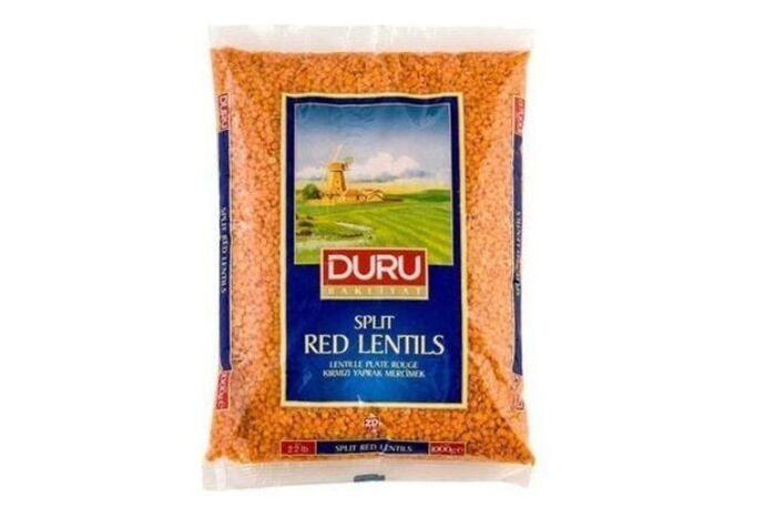 Duru Bakliyat Split Red Lentils - 1 Kilogram