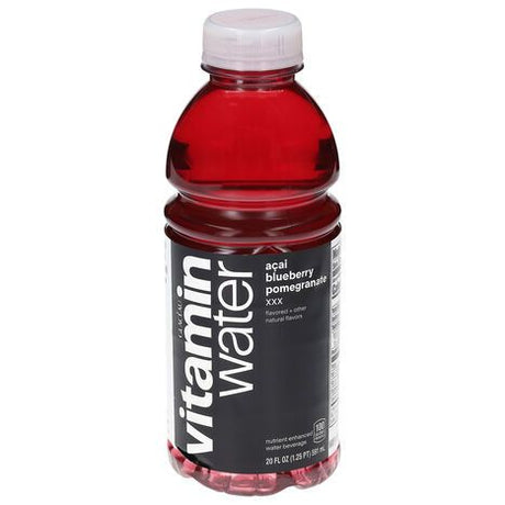 Vitaminwater Acai Blueberry Pomegranate Water Beverage - 20 Fluid Ounces