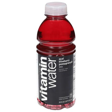 Vitaminwater Acai Blueberry Pomegranate Water Beverage - 20 Fluid Ounces