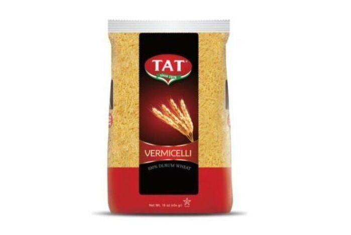 Tat 100% Durum Wheat Vermicelli Pasta - 16 Ounces