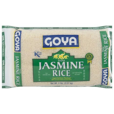 Goya Jasmine Rice, Thai - 5 Pounds