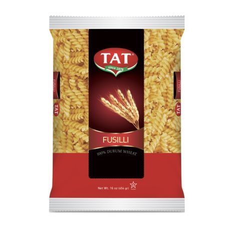 Tat 100% Durum Wheat Fusilli Pasta - 16 Ounces