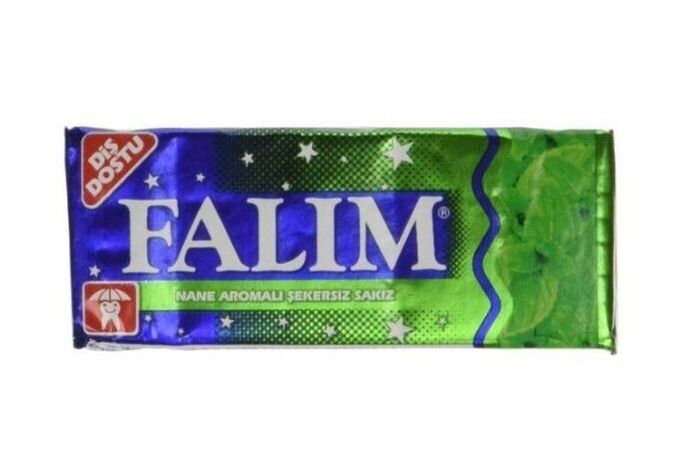 Falim Mint Flavored Sugar Free Gum - 5 Pieces